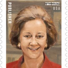 USPS Honors Former Washington Post Publisher Katharine Graham With a New Stamp USPS Honors Former Washington Post Publisher Katharine Graham With a New Stamp
